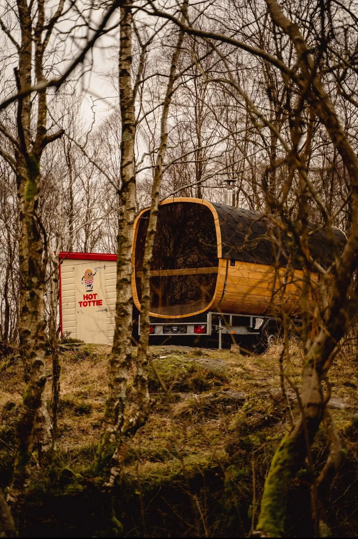 Hot Tottie sauna at Dumbrock