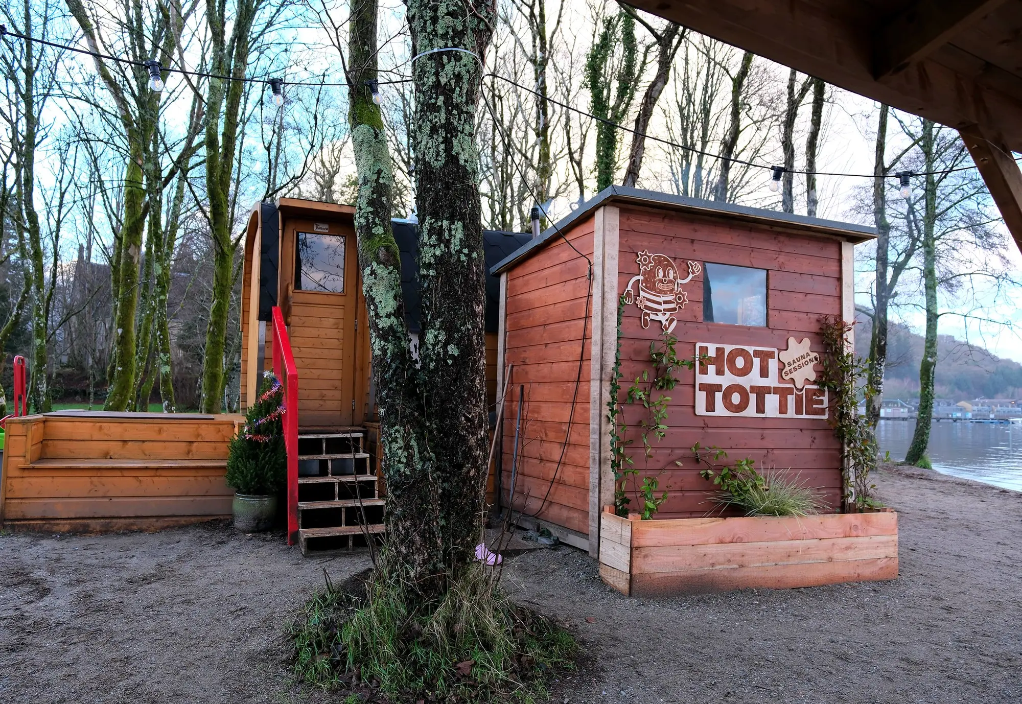 Hot Tottie sauna at Luss